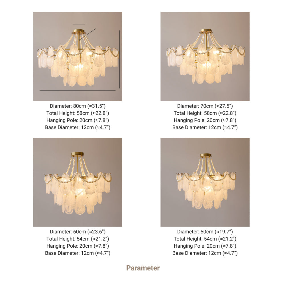 Kirsten Vintage LED Kronleuchter Kerze Gold Esstisch/Schlaf/Wohnzimmer Metall Glas