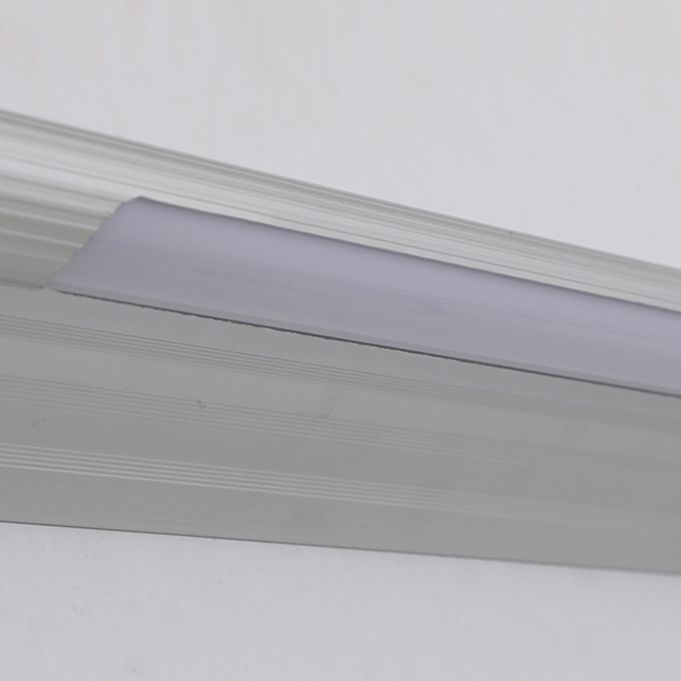 Arisha Minimalistisch Linear Led Wandleuchte Silber Badezimmer Metall Acryl 52/55/62/64/81/93 cm