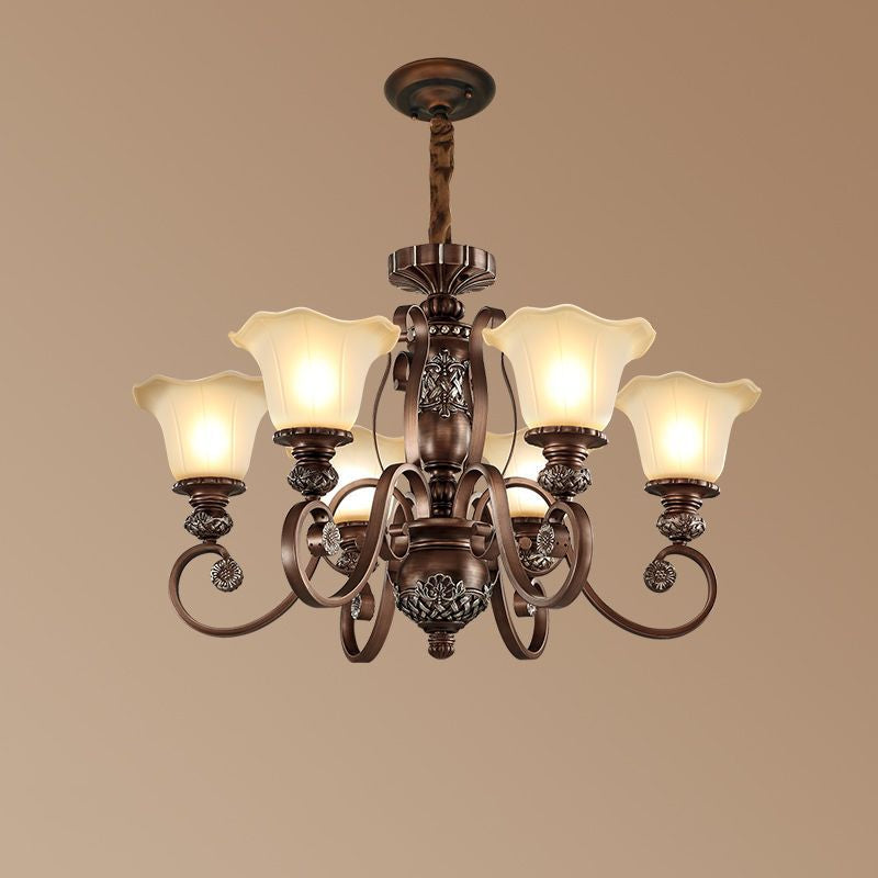 Arisha Retro Kreativ Pendelleuchte Metall Glas Wohnzimmer Schlafzimme