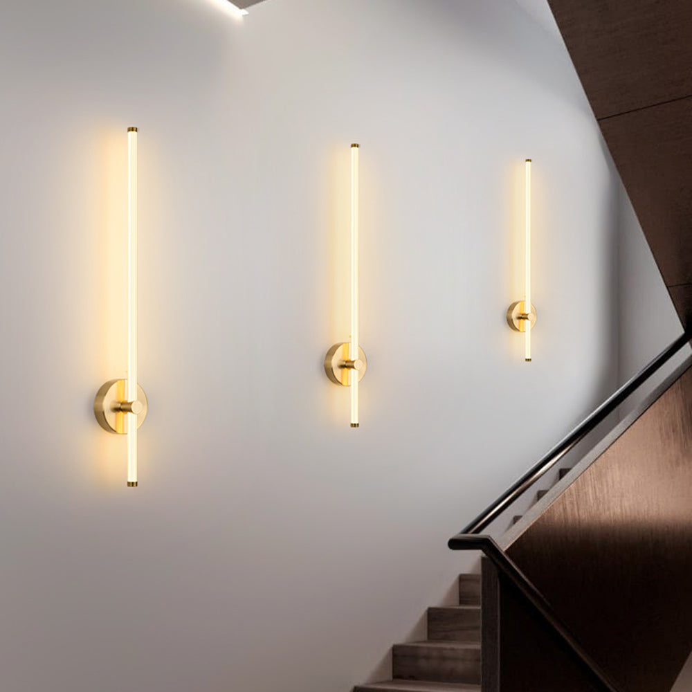 Edge Kupfer/Nickel Innen Wandleuchte Metall/Acryl Schlafzimmer