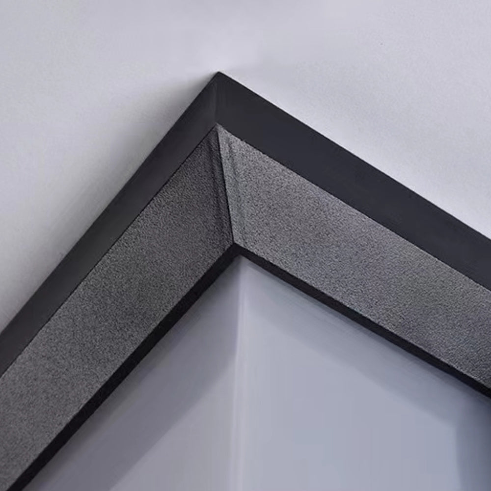 Ray Modern LED Außenwandleuchte Schwarz/Weiß Sensor Garten/Terrasse/Balkon Metall&Acryl