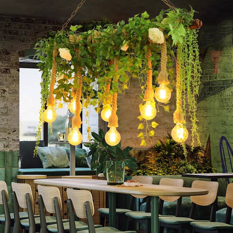 Ritta Pendelleuchte Natur Grün Wohn/Schlaf/Esszimmer-Letslighting