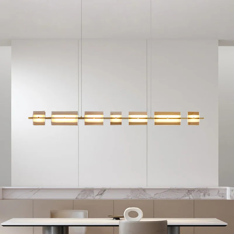 Arisha Modern Pendelleuchte Schwarz/Kupfer, Metall&Glas