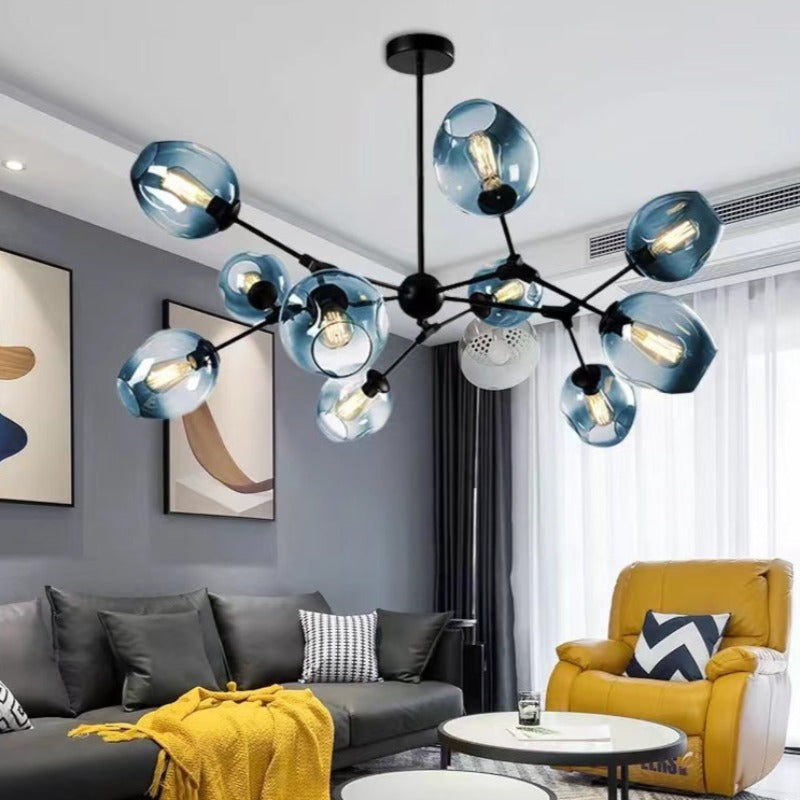 Valentina Pendelleuchte, 6 Farben, 6/8/10/12 -flammig