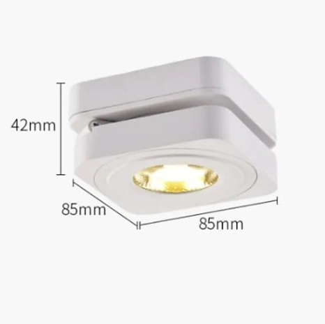 Arisha Modern LED Deckenleuchte Weiß/Schwarz Schlaf/Esszimmer/Flur