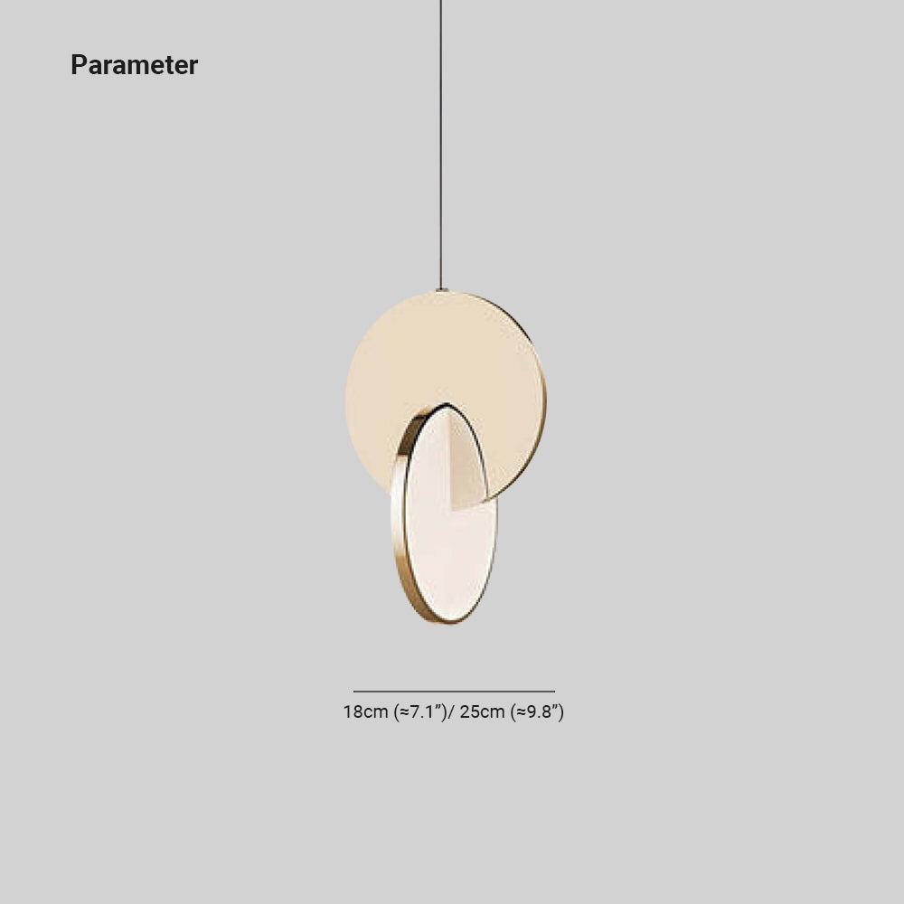 Arisha Modern LED Pendelleuchte Gold/Silver Schlaf/Wohn/Esszimmer Metall-Letslighting