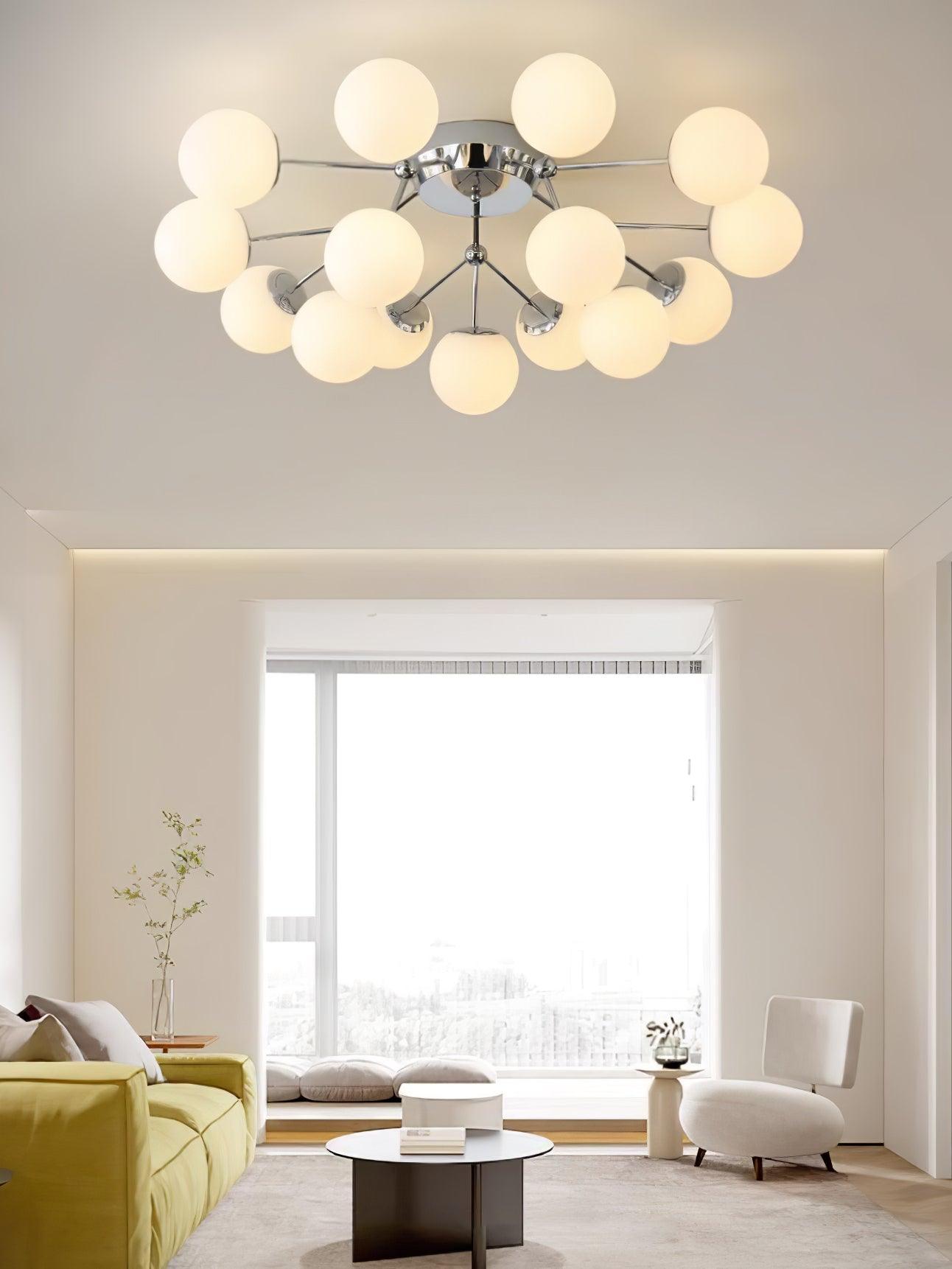 Luxury Deckenleuchte mit Glasblasen-Letslighting