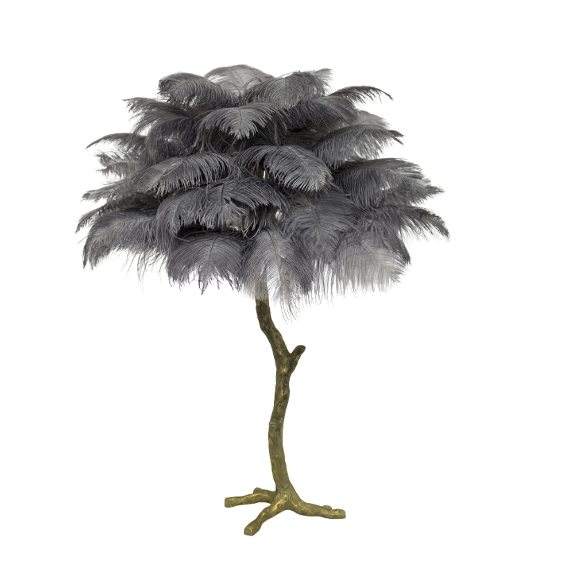 O'Moore Modern Mehrfarbig LED Stehlampe Feder Esszimmer/Wohnzimmer