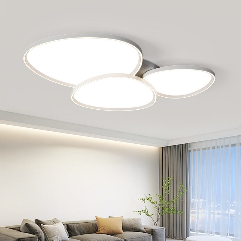 Arisha Modern LED Deckenleuchte Weiß Metall Schlaf Wohnzimmer-Letslighting