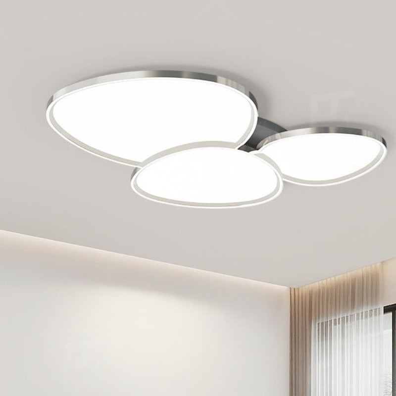 Arisha Modern LED Deckenleuchte Weiß Metall Schlaf Wohnzimmer-Letslighting
