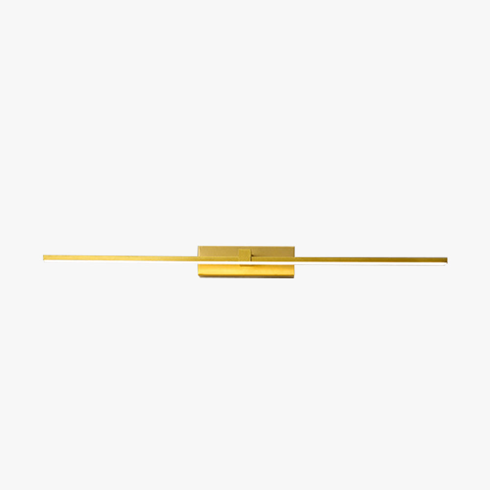 Arisha Minimalistische LED Wandleuchte Gold Wohnzimmer/Badezimmer