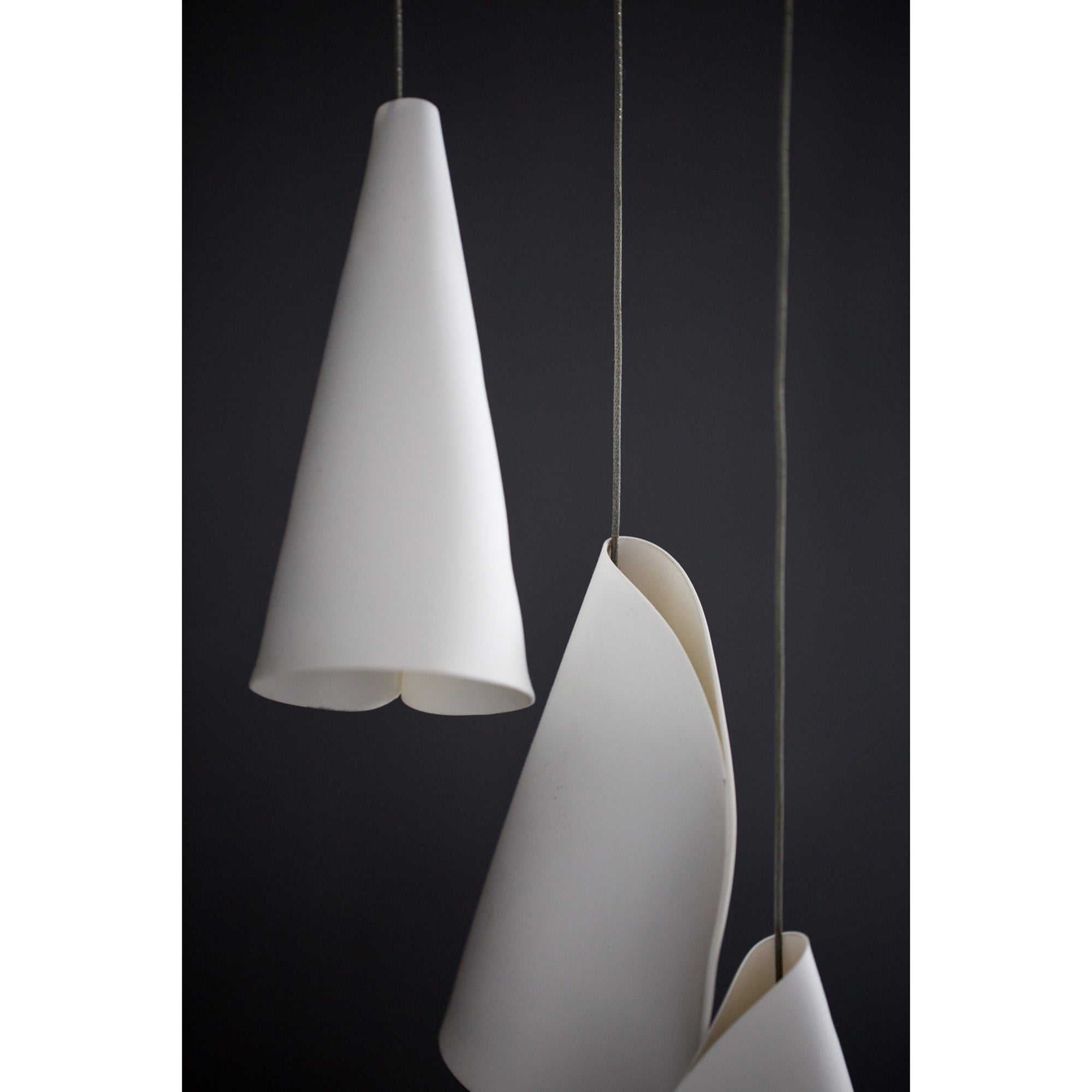 Olshaion Geometrische Keramik-Pendelleuchte-Letslighting