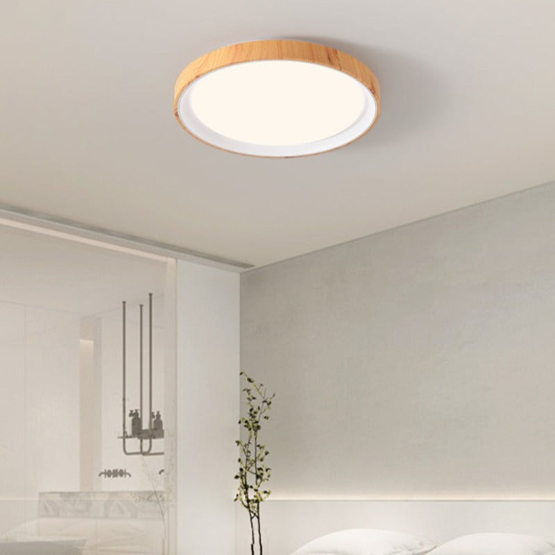 Arisha Modern LED Deckenleuchte Schwarz Holz Küche Wohnzimmer-Letslighting