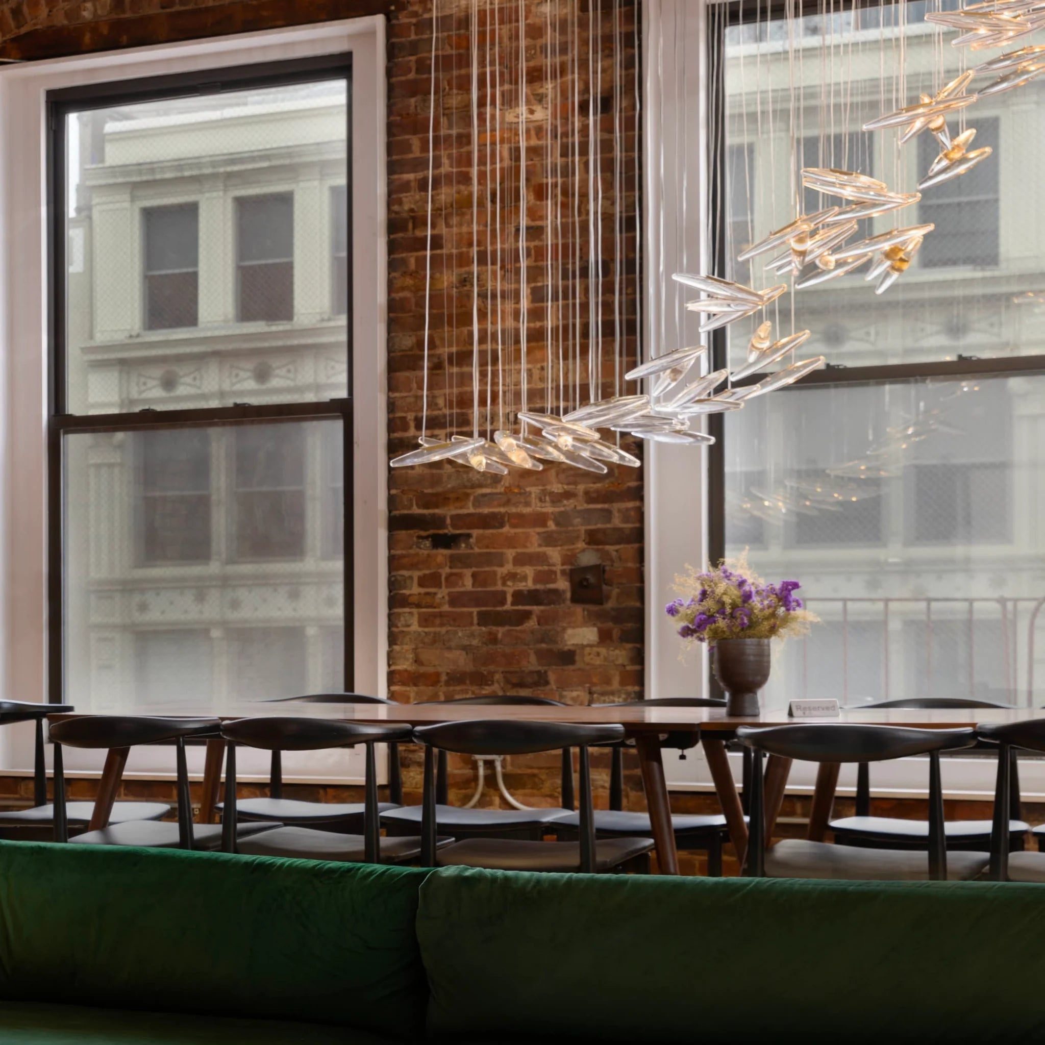 Moonlight Whispers Chandelier - Blowlighting