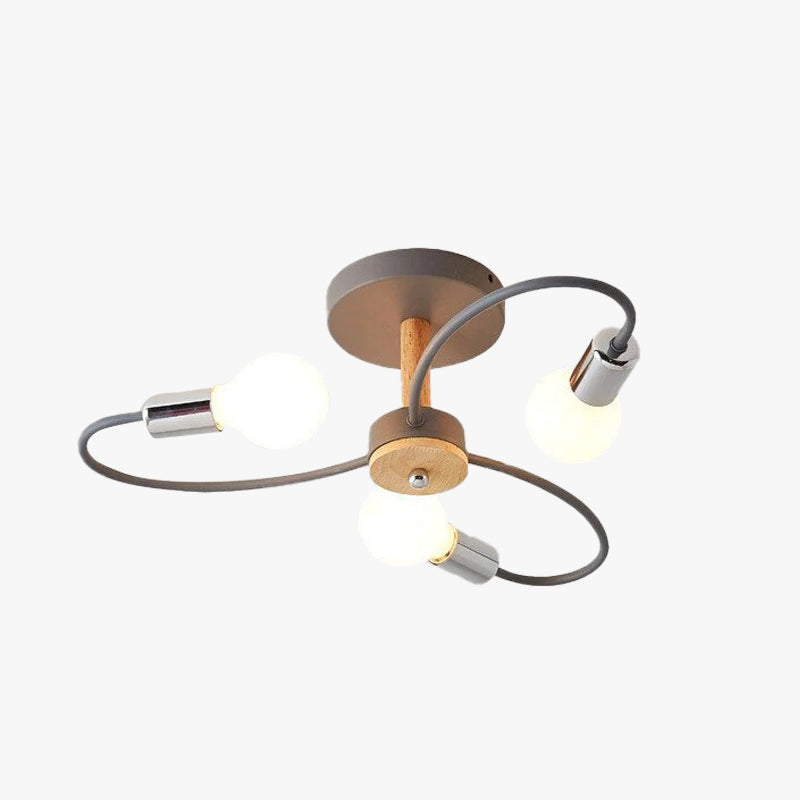 Arisha Arisha LED Deckenleuchte Wohnzimmer/Arbeitszimmer Metall