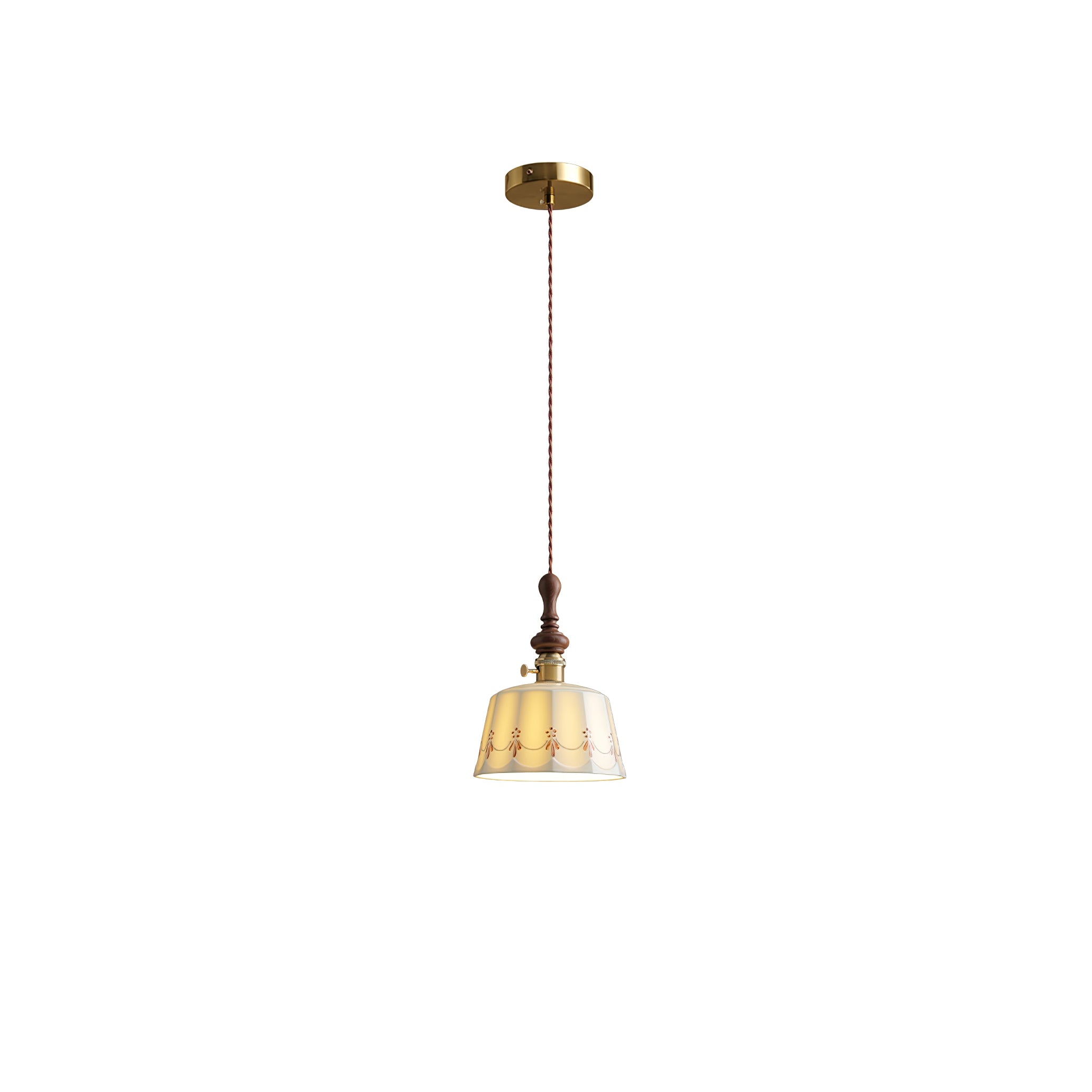 Ceraeyre Vintage Keramik Pendelleuchte-Letslighting