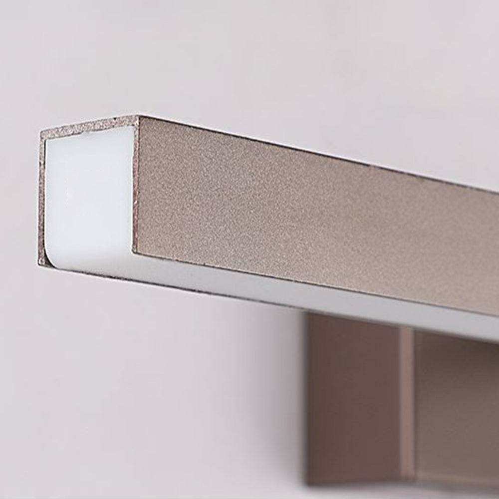 Arisha Modern LED Wandleuchte Spiegelfront Rechteckige, 3 Farben, Metall