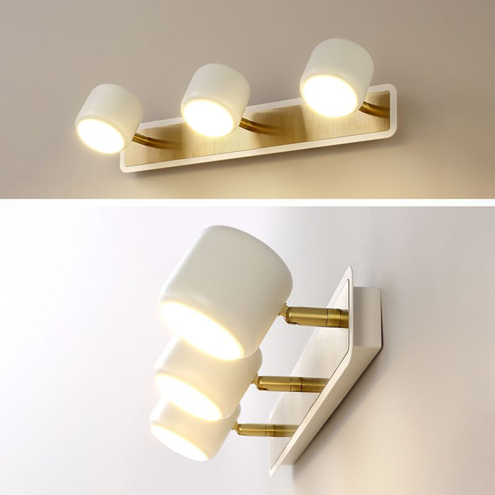 Kristy Modern LED Wandleuchte Schwarz/Weiß Wohn/Schlaf/Badezimmer Metall&Acryl