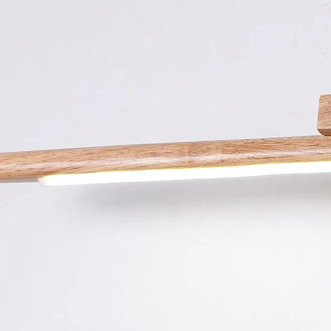 Muto  Holz Wandleuchte Linear, Innen, Badezimmer ,Modern LED