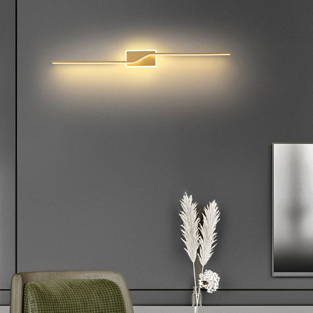 Arisha Minimalistische LED Wandleuchte Gold Schlafzimmer/Esszimmer/Badezimmer