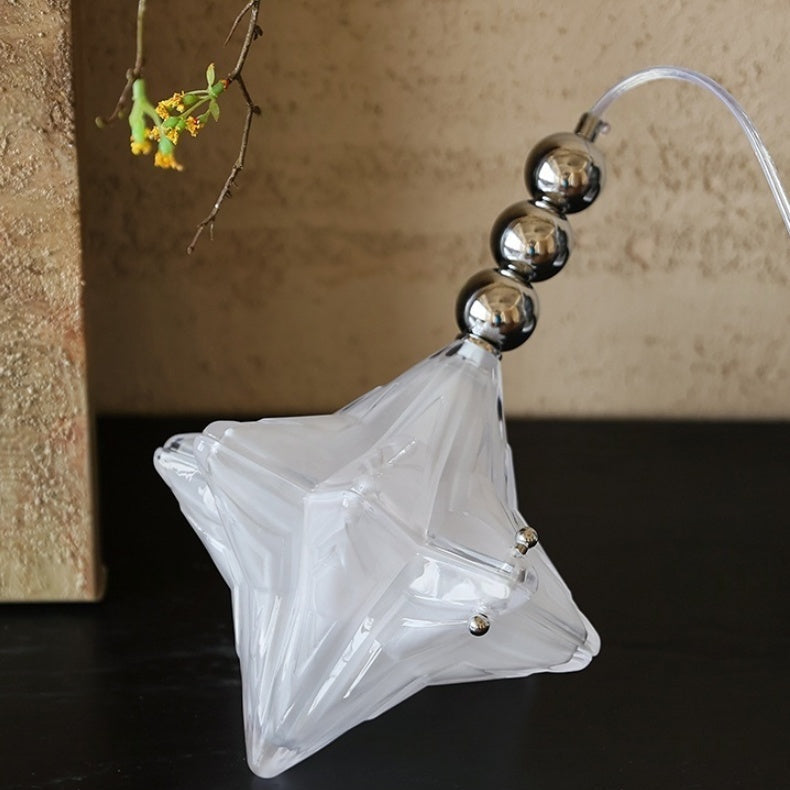 Art Deco Astris Elara Stern Pendelleuchte, Detailansicht