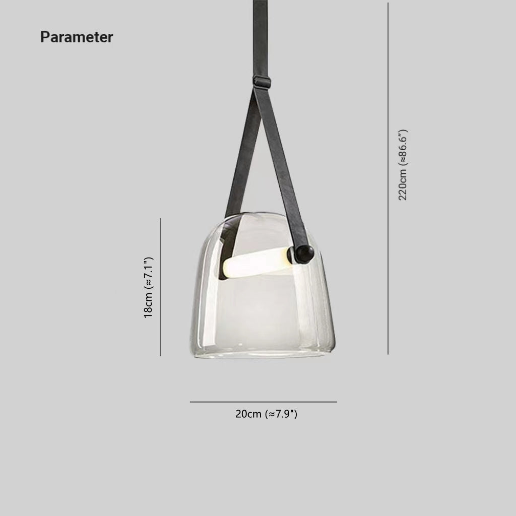Ray Modern LED Pendelleuchte Kuppel Esstisch, Grau/Weiß, Glas