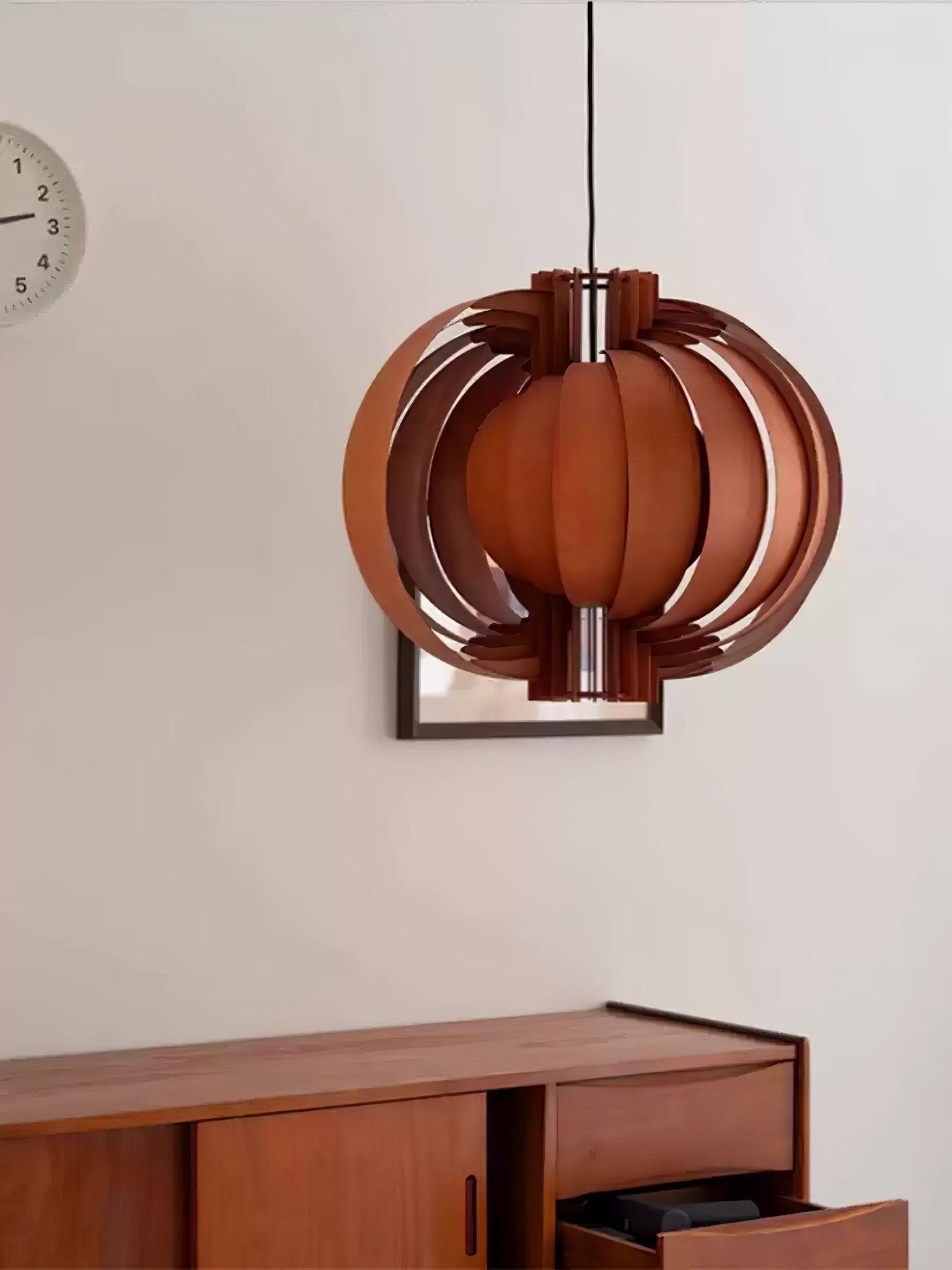 Ivraeus Premium Eleganz Ring Holz Pendelleuchte-Letslighting