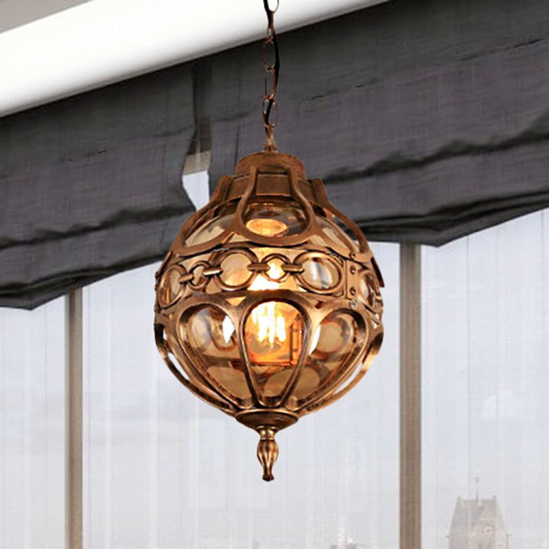 Epoch Vintage Pendelleuchte, Schwarz/Bronze