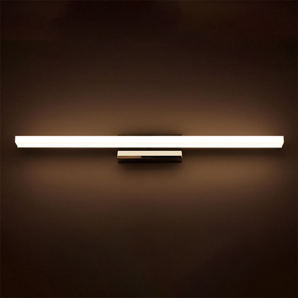 Arisha  Wandleuchte Innen  Spiegelfront  Linear Schwar Badezimmer