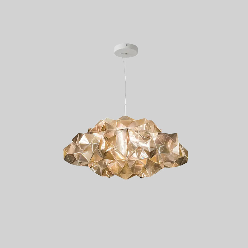 Arisha Modern Pendelleuchte Geometrisch Schlafzimm, 5 Farben, Metall Acryl