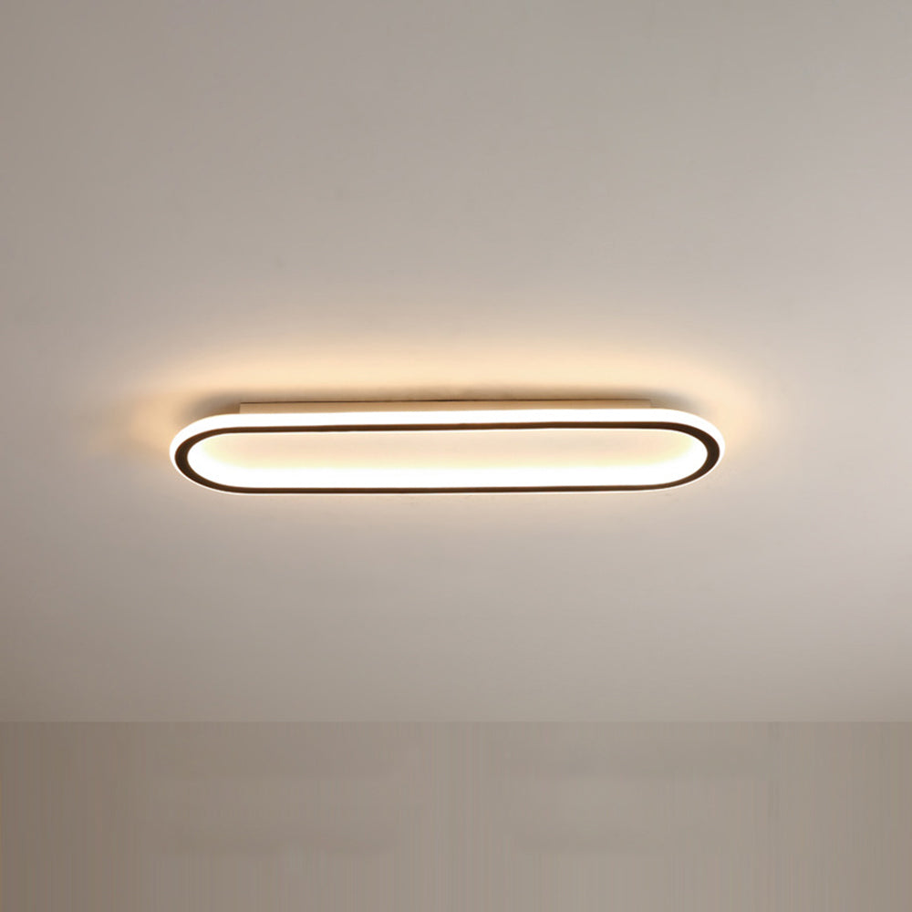 Quinn RechteckigDeckenleuchte Schwarz/Gold Schlaf/Wohnzimmer
