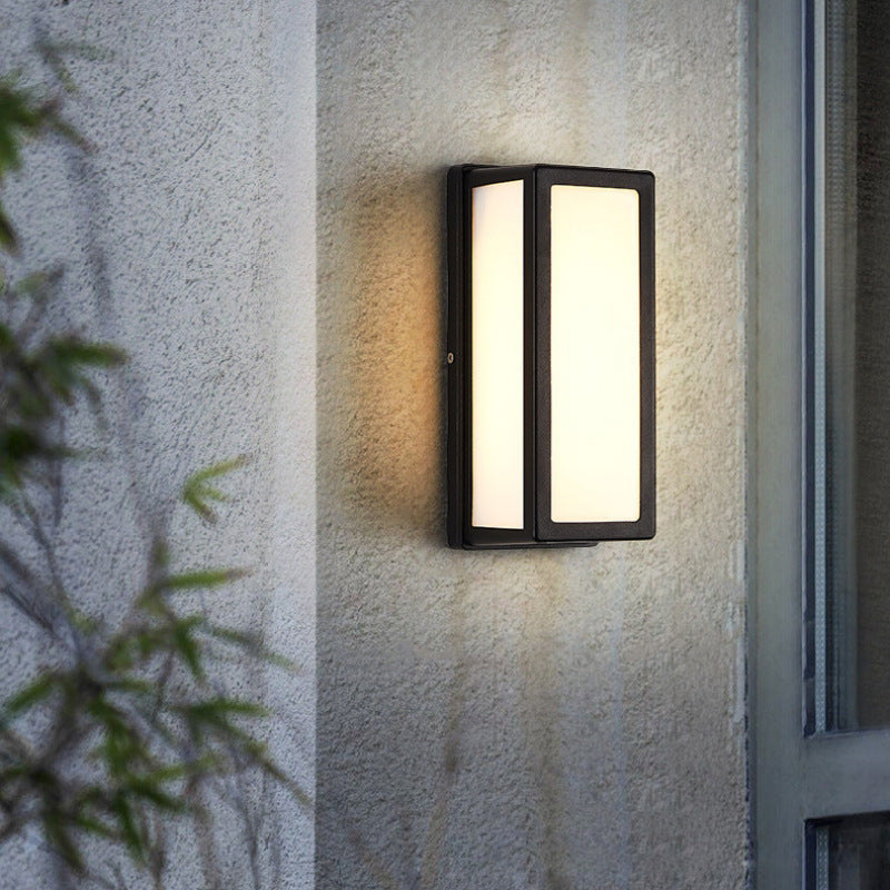Ray Wasserdichte Außen-Wandleuchte Wandlampe mit warmweißem LED-Licht