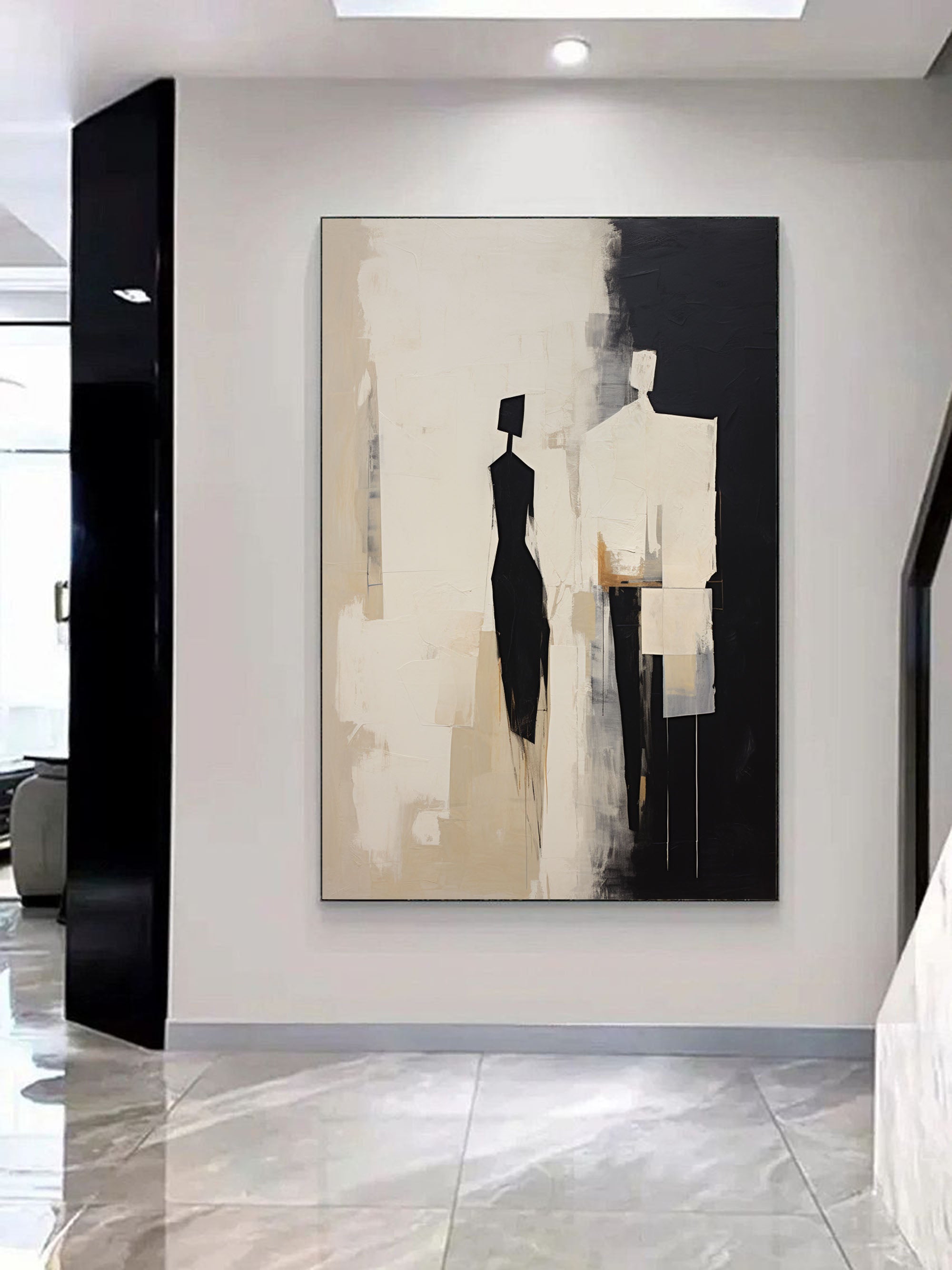 Mila Zeitgenössische Minimalistische Wandkunst-Letslighting