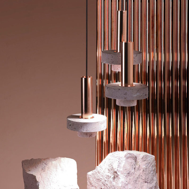 Zaid Modern LED Pendelleuchte Zylinder Wohn/Schlafzimmer Metall
