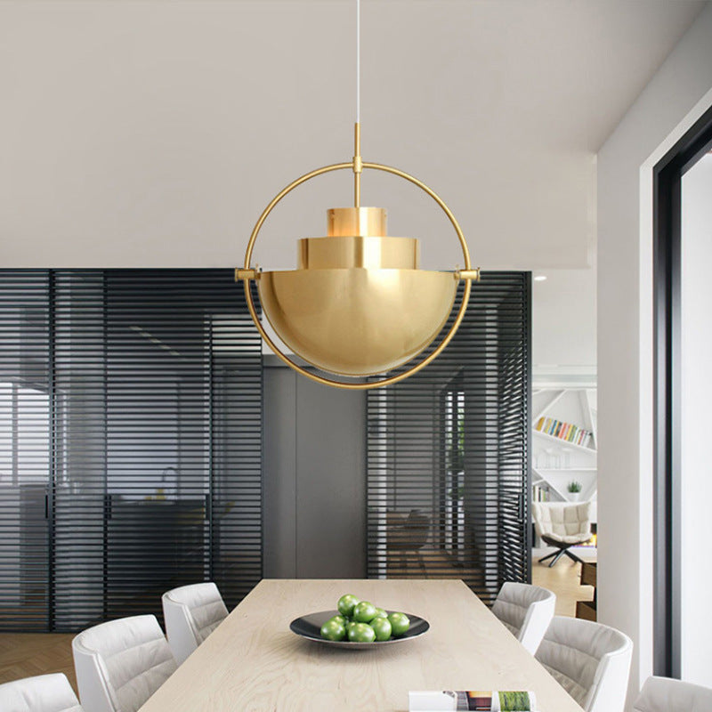 Kristy Modern LED Pendelleuchte Schwarz/Gold Esszimmer/Wohnzimmer