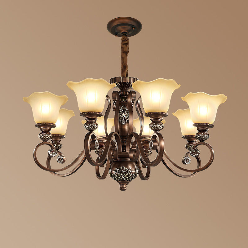 Arisha Retro Kreativ Pendelleuchte Metall Glas Wohnzimmer Schlafzimme