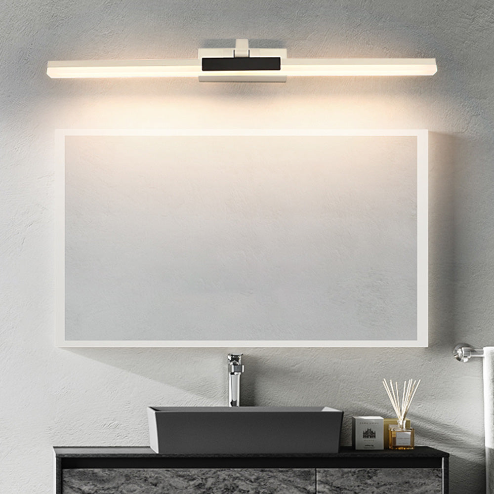 Arisha Modern Lineare LED Wandleuchte Schwarz/Weiß Bad/Wohnzimmer Metall-Letslighting