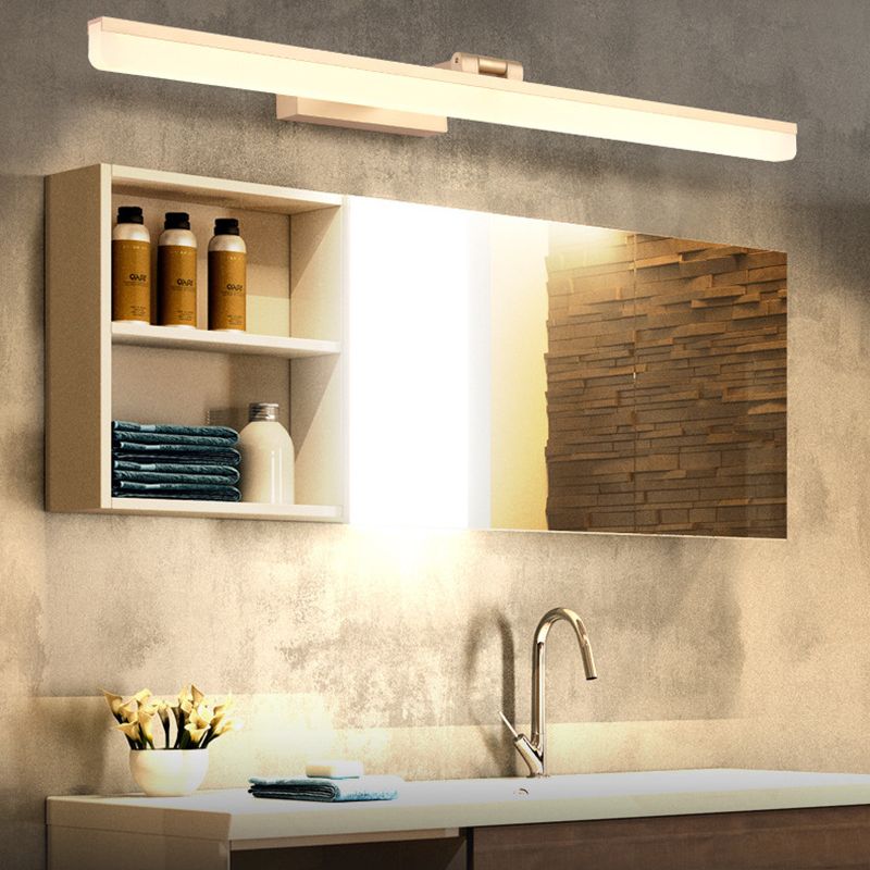 Arisha Modern Simple Long Linear Acryl Wandleuchte, Schlafzimmer-Letslighting