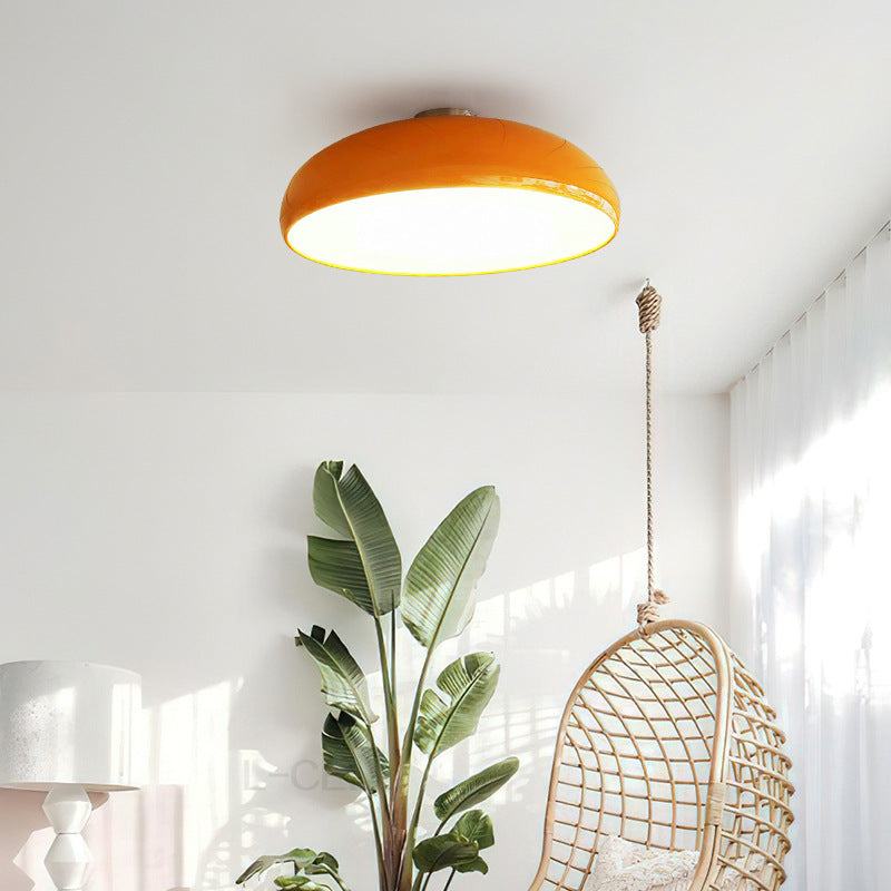 Valentina Vintage LED Deckenleuchte Schwarz Metall Schlaf Wohnzimmer