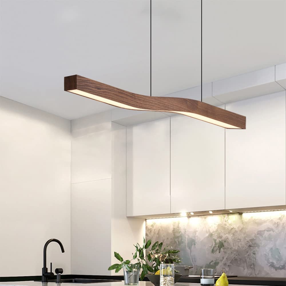 Ylen Nordische Pendelleuchte Holz