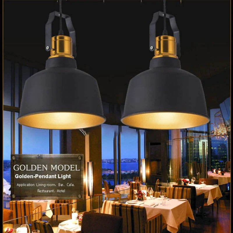 Silva Vintage Retro Industrielle LED Pendelleuchten Esszimmer