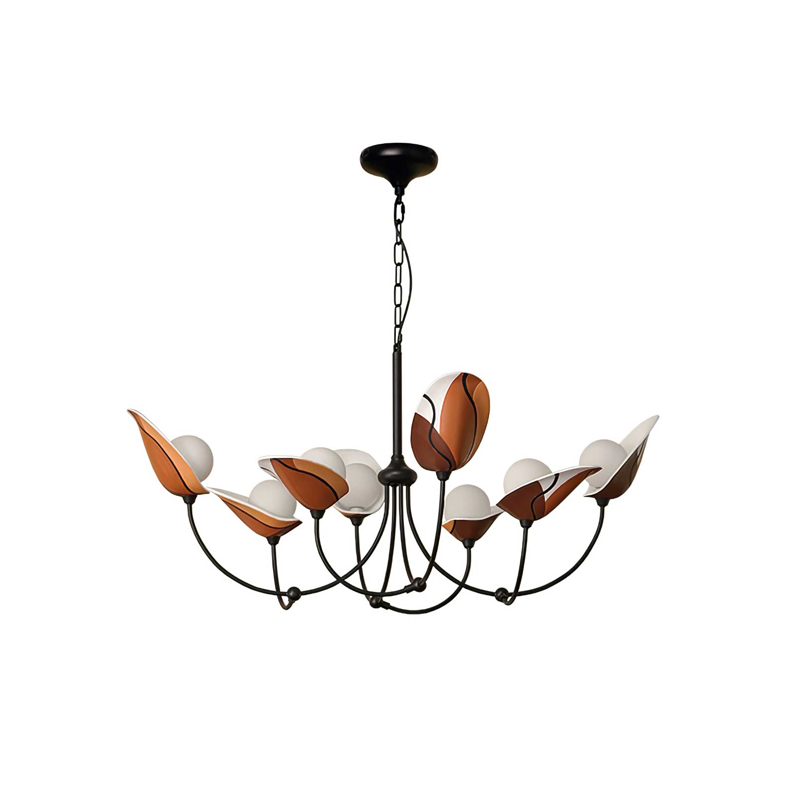 Gavin Vintage Kronleuchter aus Metall-Letslighting