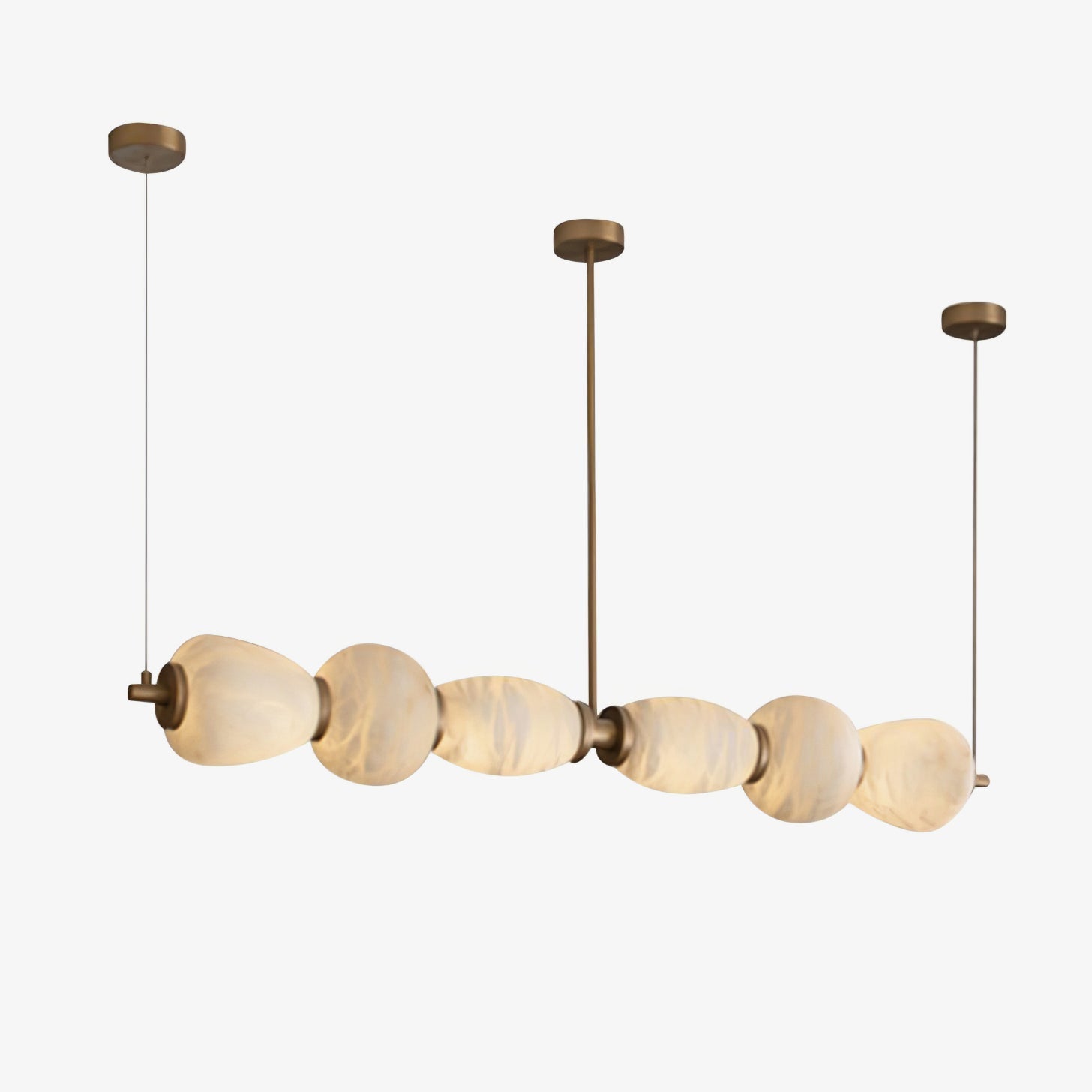 Cyrilla Alabaster Linear Pendant Light - Neutralighting