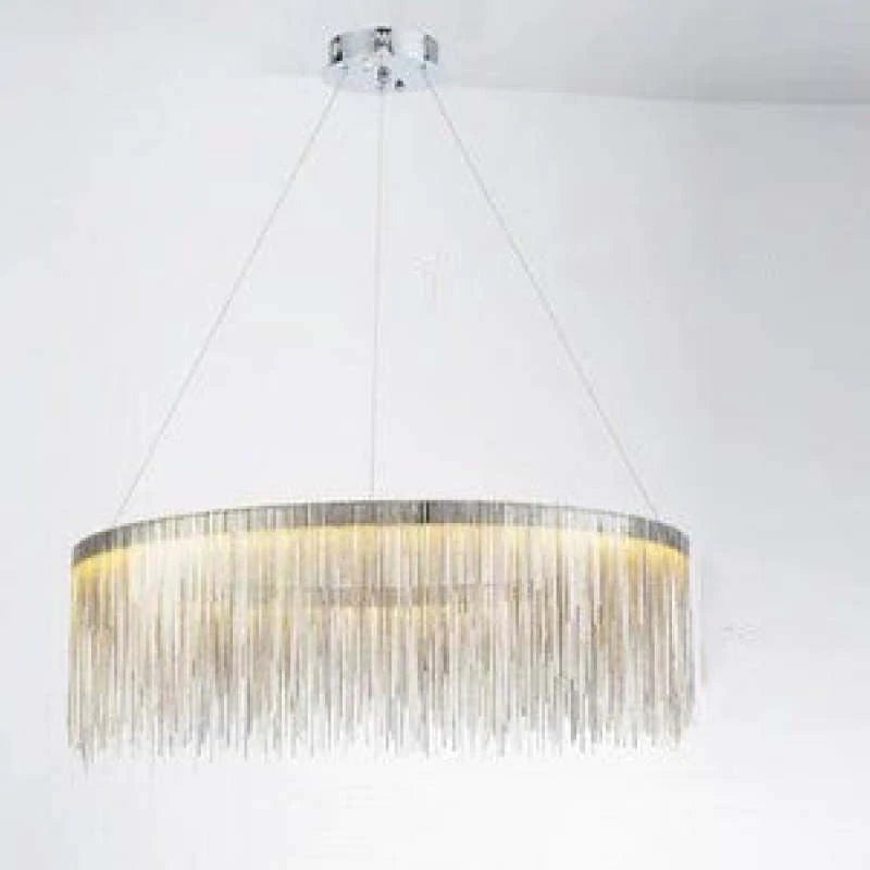 Kristy Nordisch Kronleuchter Silber/Rosegold Schlaf/Wohnzimmer-Letslighting