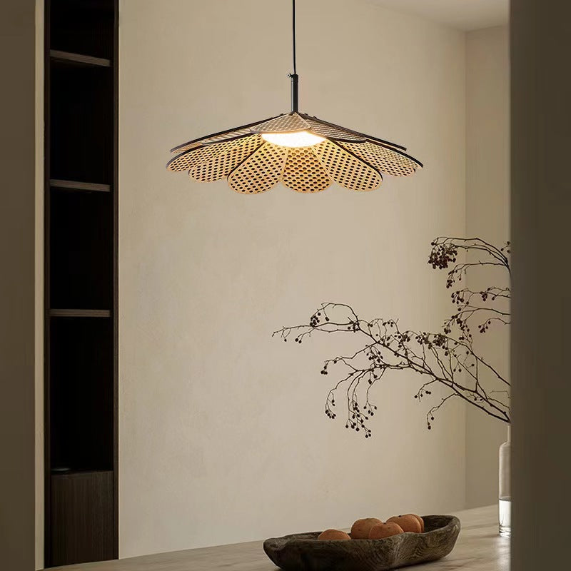 Ritta Vintage LED Pendelleuchte Walnussholz Schlafzimmer/Bar/Teezimmer-Letslighting