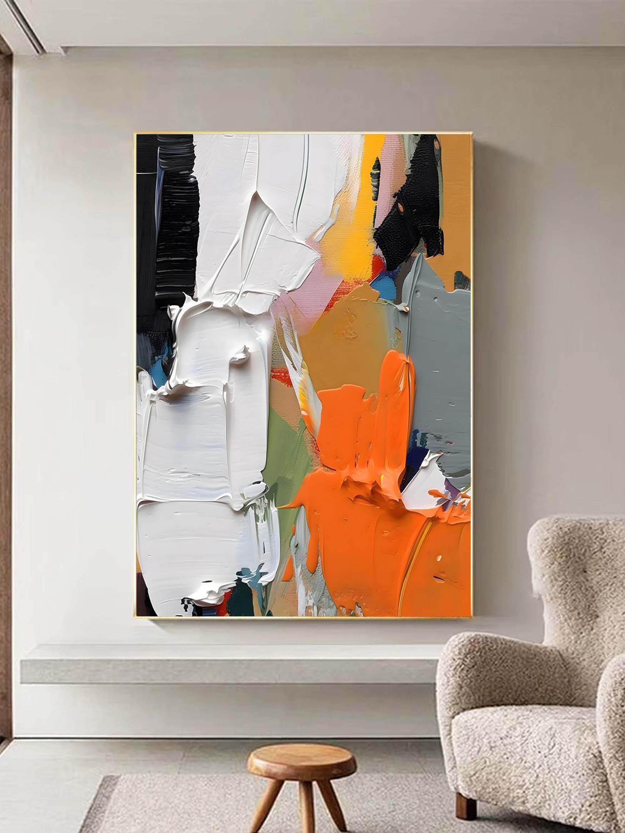 Ember Farbenfrohe Malerei Wandkunst-Letslighting