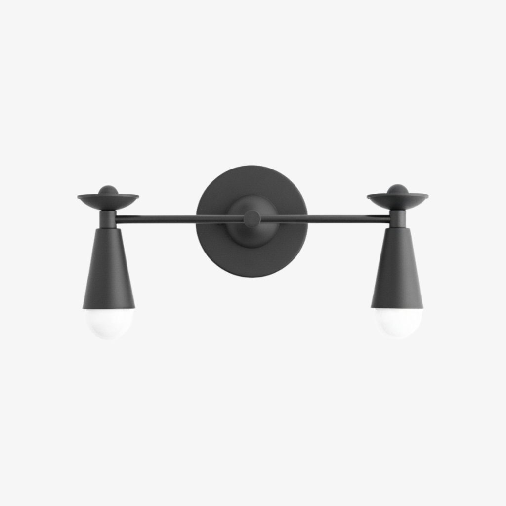 Pyralis Kegel-Wandleuchte – Moderne Vintage-Wandleuchte für Schlafzimmer oder Wohnzimmer