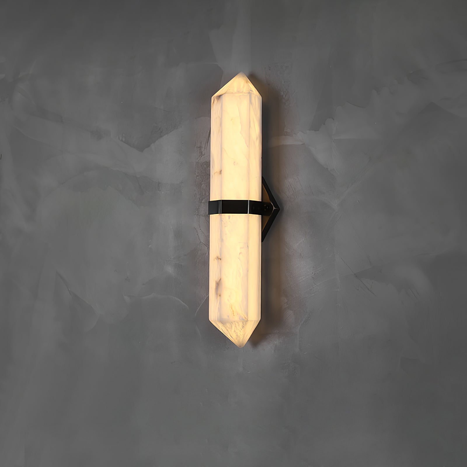 Alabaster Obelisk Wall Sconce - Blowlighting
