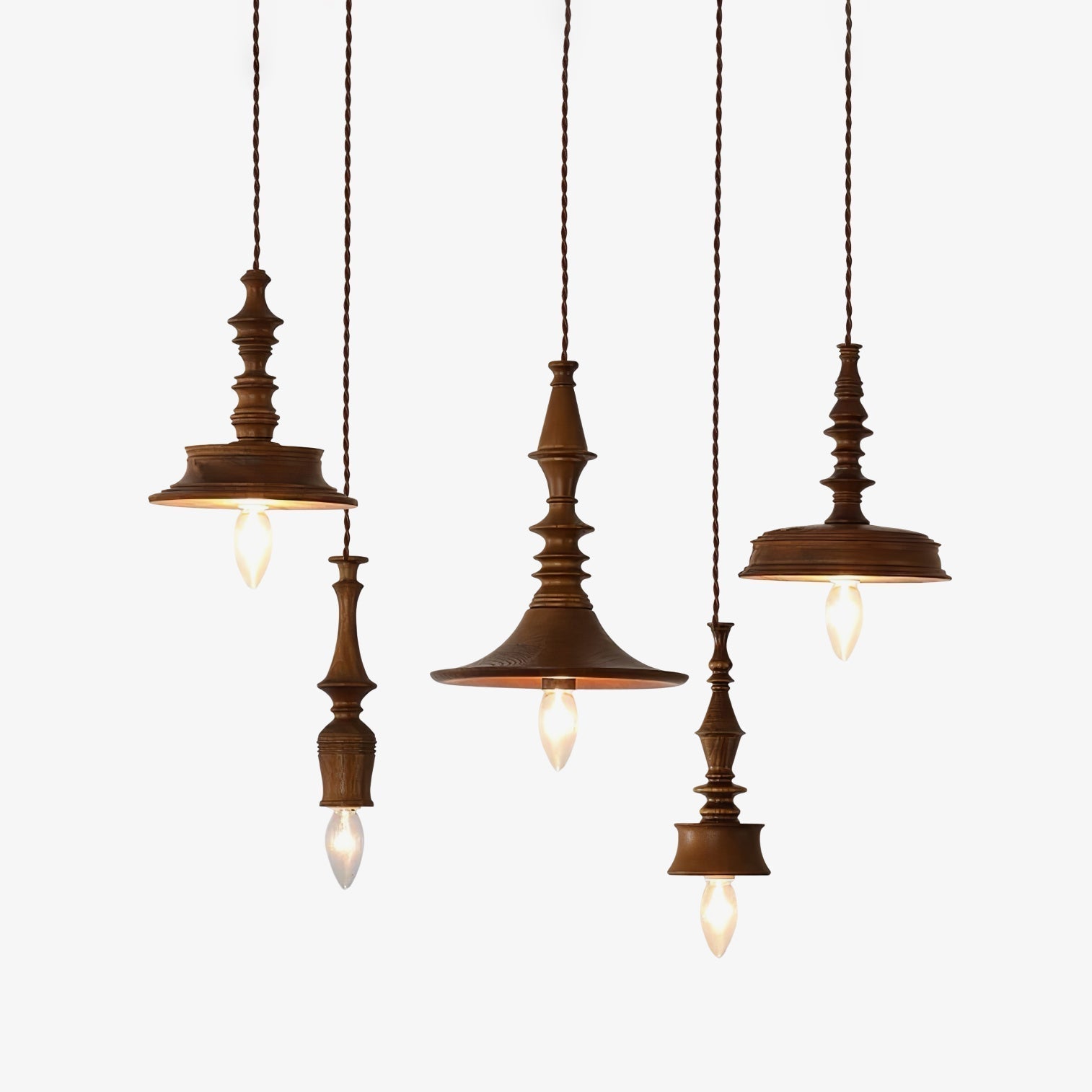Tessira Holz Industrie Pendelleuchte-Letslighting