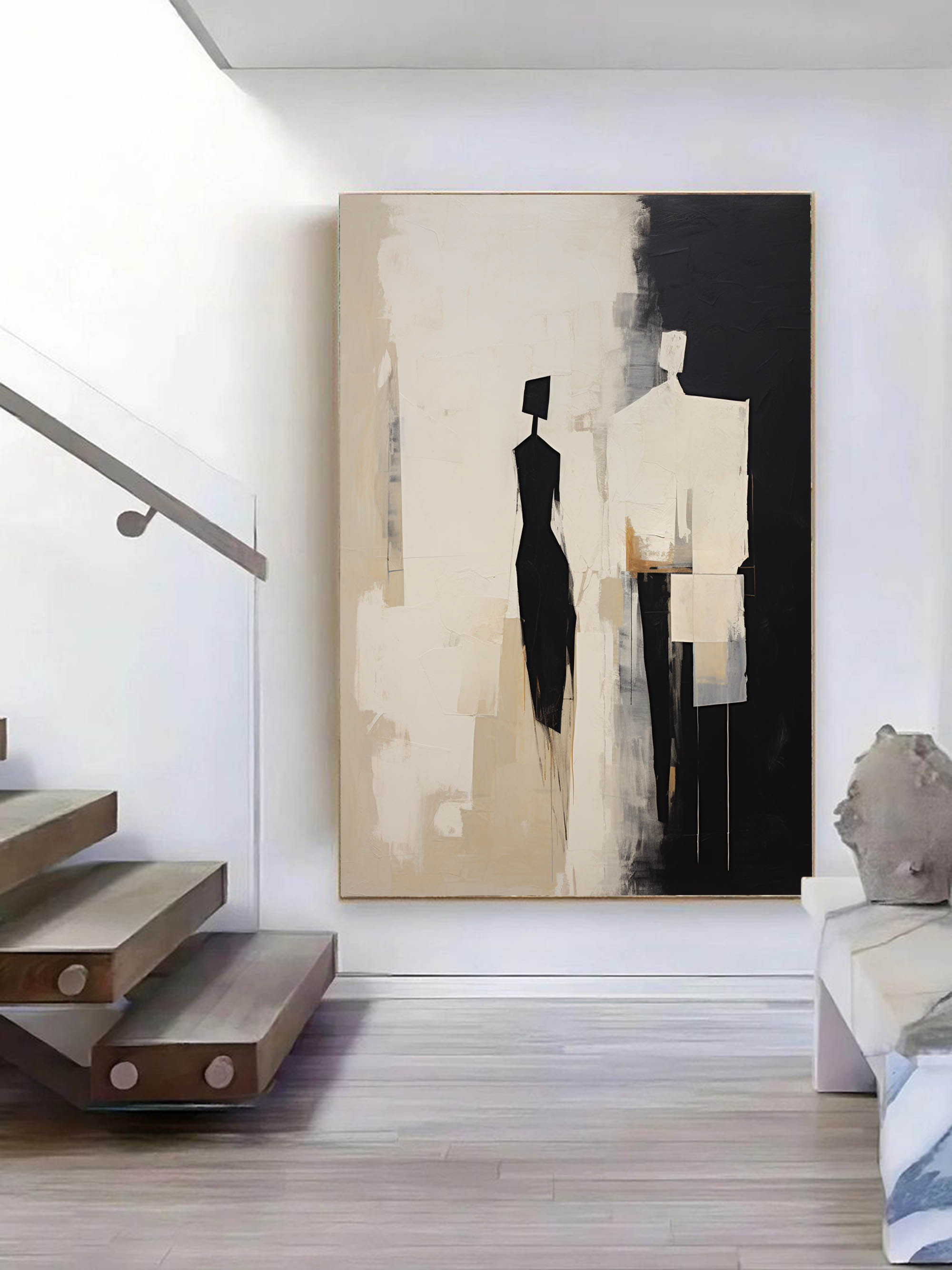 Mila Zeitgenössische Minimalistische Wandkunst-Letslighting
